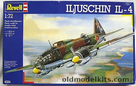 Revell 1/72 Ilyuschin Il-4 USSR Bomber, 4324 plastic model kit